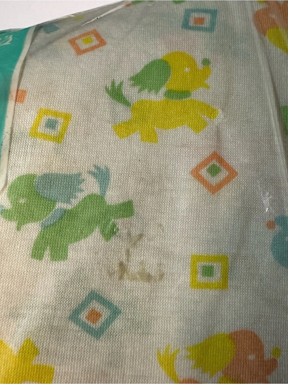 Vintage Carter’s Crib Sheet Colorful Puppies Dogs